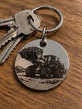 Personalized Loader Keychain with Engraving