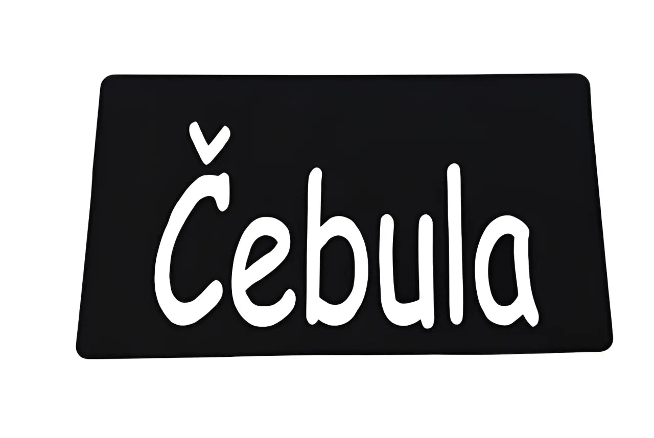 Personalizirana vrtna tablica Čebula za označevanje zelenjave na vrtu, v koritu ali visoki gredi.