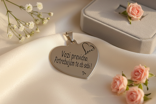 obesek-srce-vozi-previdno