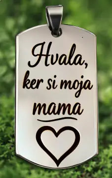 Eleganten obesek za mamo
