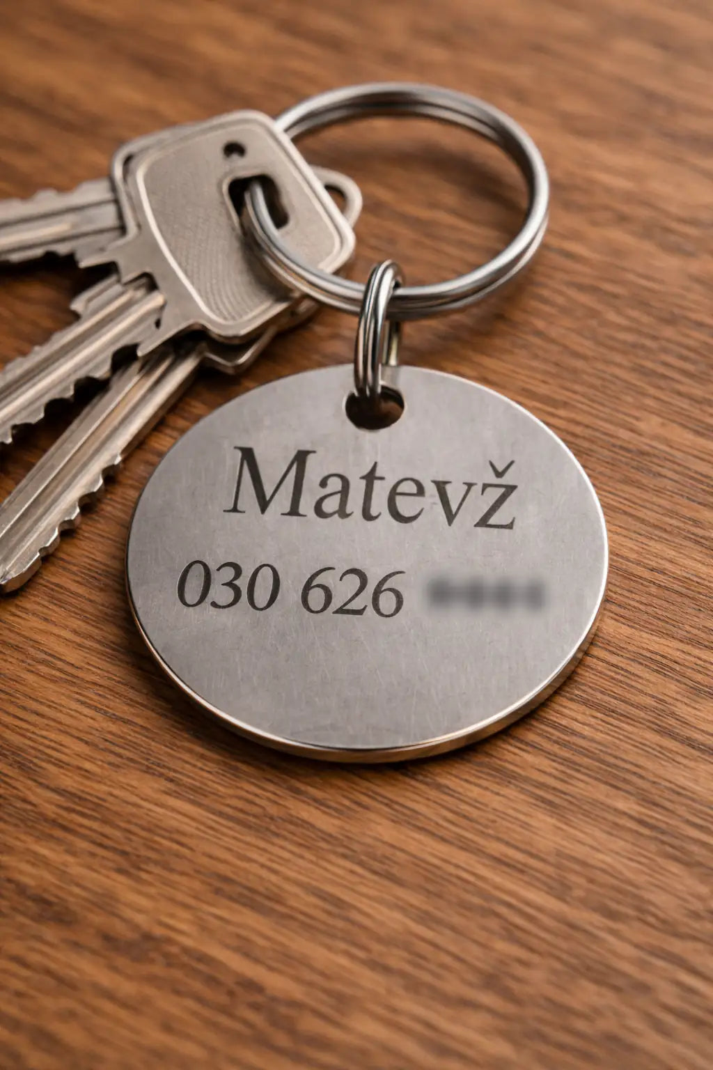 Personalized Loader Keychain with Engraving