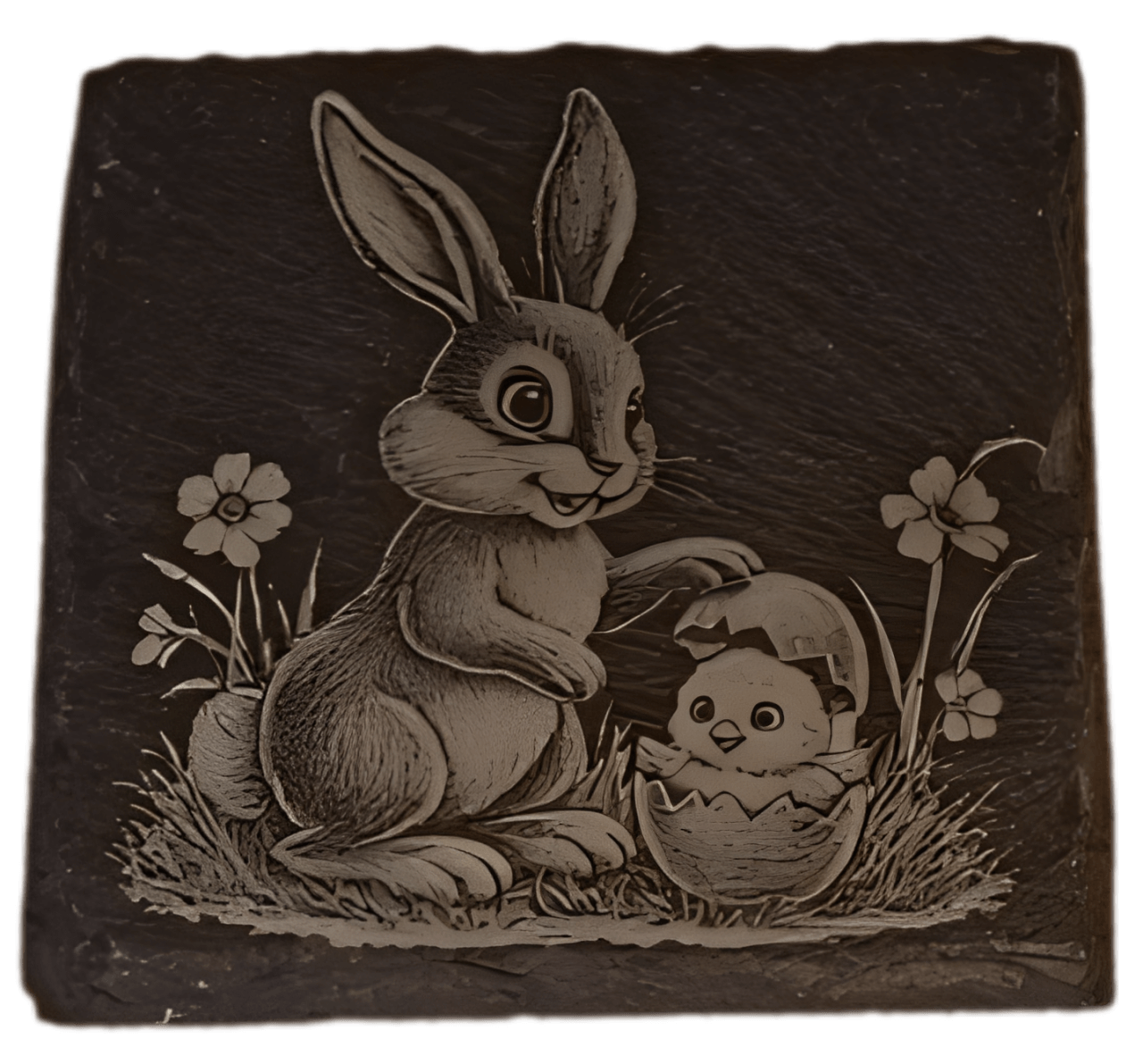 gravirana plošča iz skrilavca